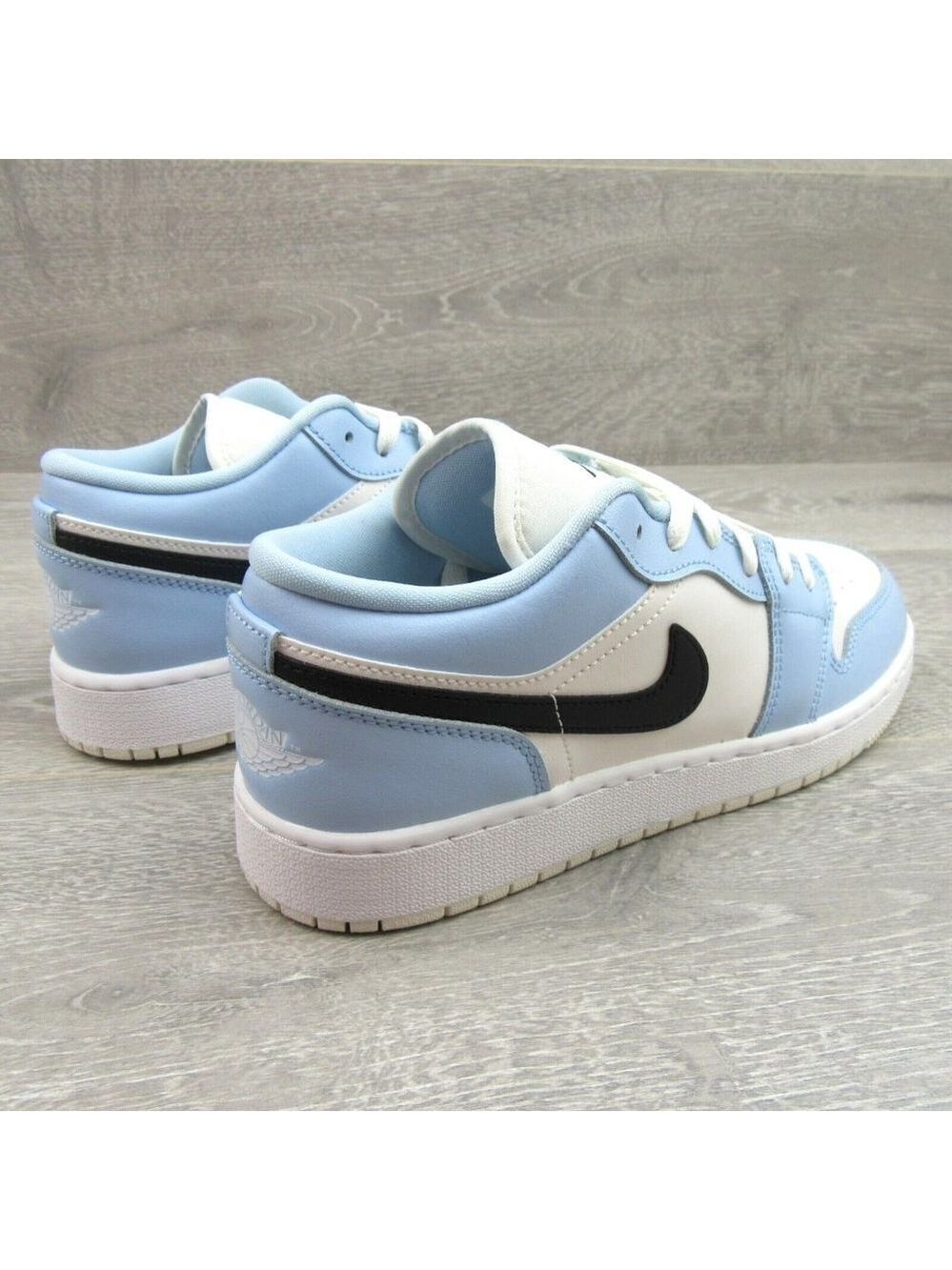 Jordan 1 Low Ice Blue GS Size 6.5Y / Womens Size 8 Sneakers NEW - Picture 7 of 15